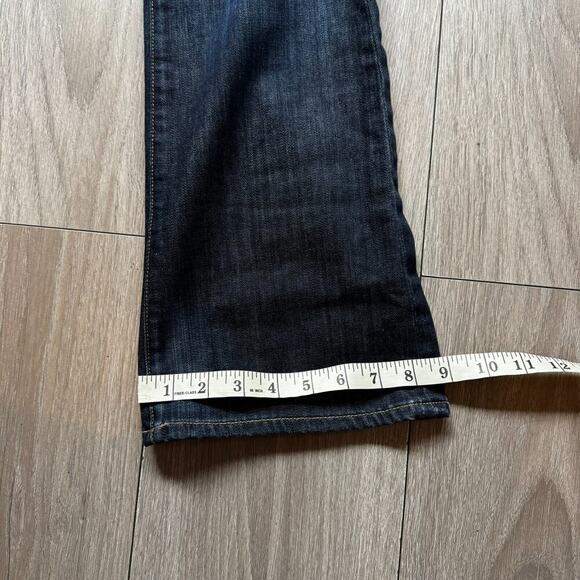 Citizens Of Humanity Dark Blue Straight Leg Jeans - Picture 13 of 14